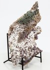 Natural Grape Agate Crystal Purple Chalcedony Cluster Decor 9.88” 2.57lbs H0549 — photo 4