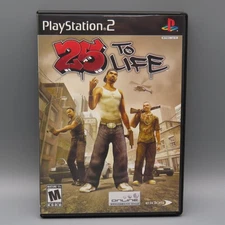 25 To Life Sony PlayStation 2 PS2 Video Game Complete Case NTSC Rated M