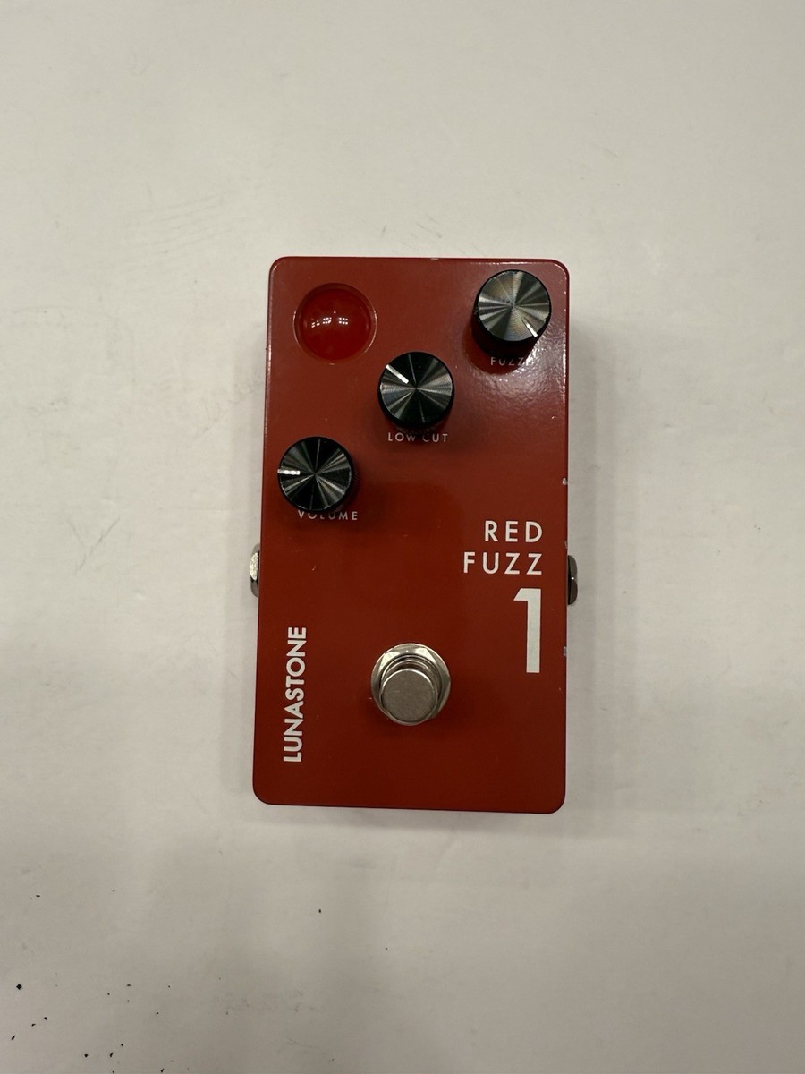 LUNASTONE RED FUZZ1 □【箱・取説】LUNASTONE RED FUZZ 1エフェクター