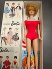 Original Vintage 1960s Barbie - 850 Bubble cut Ash Blonde w/box & accessories