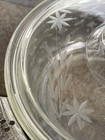 Antique PYREX Glass $ Insert with Furman Bros Brooklyn Etched Metal Holder & Lid — photo 6