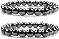 DrKao Magnetic Therapy Bracelet Women Pain Arthritis Anxiety Relief Bracelet-2Pk