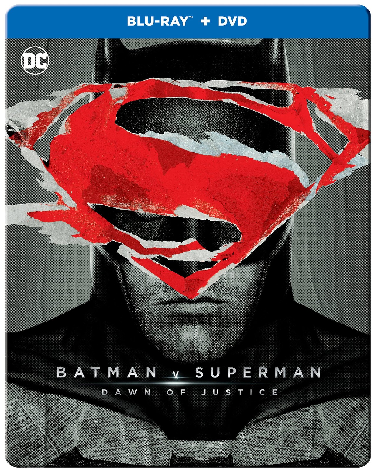 Batman v Superman: Dawn Of Justice UE (Steelbook/Blu-Ray + DVD) (Blu-ray)