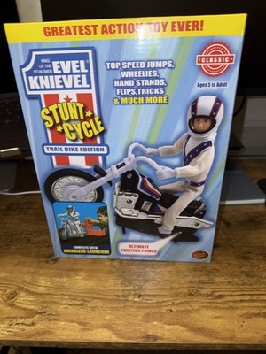 Evel Knievel Classic Stunt Cycle Retro 70's Ideal Toys Reissue