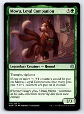 Mowu, Loyal Companion U War of the Spark # 167 NM Normal