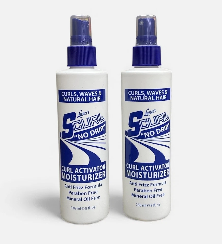 2 x Luster's S Curl No Drip Curl Activator Moisturizer 8 fl.oz (236ml)
