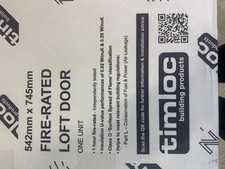 fire rated loft hatch/access panel lockable