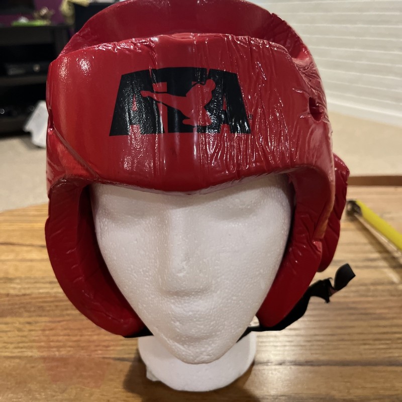 ATA MACHO Martial Arts Taekwondo Karate Helmet Head Gear  Child  Small Red