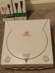 Working SEGA Dreamcast Console And Cords White