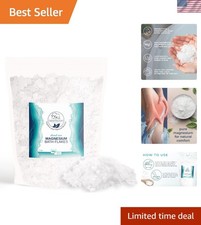 5 lb Dead Sea Bath Flakes - Ideal Therapeutic Magnesium Soak for Body  Feet