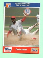 (1) OZZIE SMITH  1992 DIET PEPSI # 19 COLLECTORS SERIES NM RARE CARD (M9223)