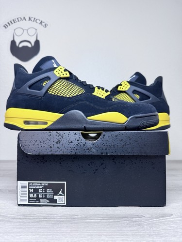 Größe 14 - Air Jordan 4 Retro Thunder 2023 DH6927-017 OG NEU DS