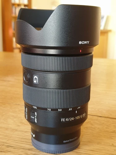 Sony FE 24-105mm f/4 G OSS Vollformatobjektiv, Kaum genutzt - TOP Zustand!!! - Bild 1 von 10