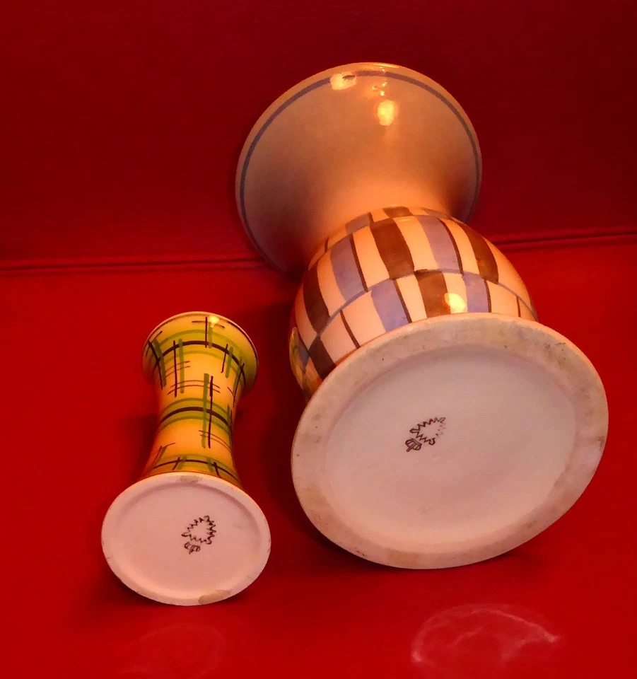 !!!! ART DECO BÜCKEBURG SCHÖNE VASEN KERAMIK !!!! - Bild 2 von 2