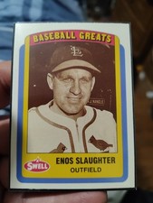 1990 Swell Baseball Greats - Enos Slaughter #54