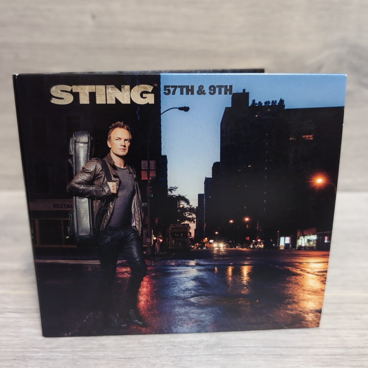 Sting - 57th & 9th - CD Album Digipak - 2016 A&M Records - Very Good Condition