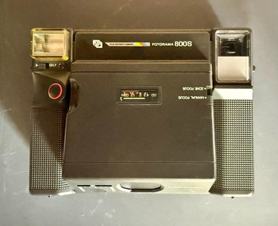 極美品 レア FOTORAMA(フォトラマ) SYSTEM800 Vintage Fuji Fotorama 800S Instant Camera – Fujinon 1:14 f=105mm