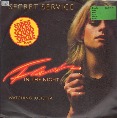 Secret Service Flash In The Night / Watching Julietta Vinyl Single 12inch
