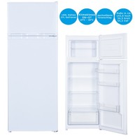 Pkm KüHl-Gefrierkombination Weiß 206 L 143Cm Hoch Freistehend KüHlschrank