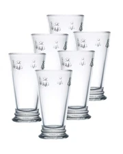 La Rochere Napoleon Bee Double Old Fashioned Tumbler Set of 6 - 15oz Glass