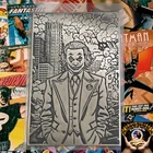 The JOKER BATMAN 1 Oz .999 Silver  Antique Card With JOKER Bonus 🔥 🔥 🔥