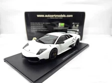 *RARE* Autoart 1/18 LAMBORGHINI MURCIELAGO LP670-4 SV Bianco Canopus Matt White