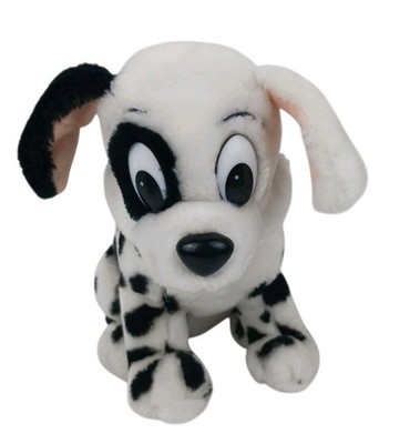 101 Dalmatians 1991 Vtg Stuffed Patch Applause Stuffed Animal With Red Collar
