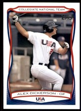 2010 Topps USA Baseball Alex Dickerson Collegiate National Team #USA-26