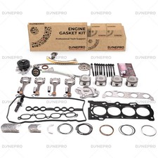 Overhaul Engine Rebuild Kit W Rods Timing For Toyota Corolla 1.8l 1zzfe 98-08
