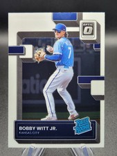 2022 Panini Donruss Optic Bobby Witt Jr. Rated Rookie Base #98 KC Royals 