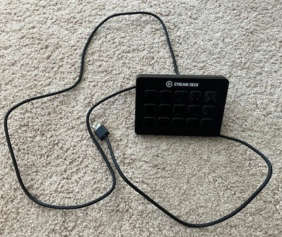 Elgato Stream Deck 15-Key Game Streaming Controller Keypad 20GBA9901 20GBA 9901
