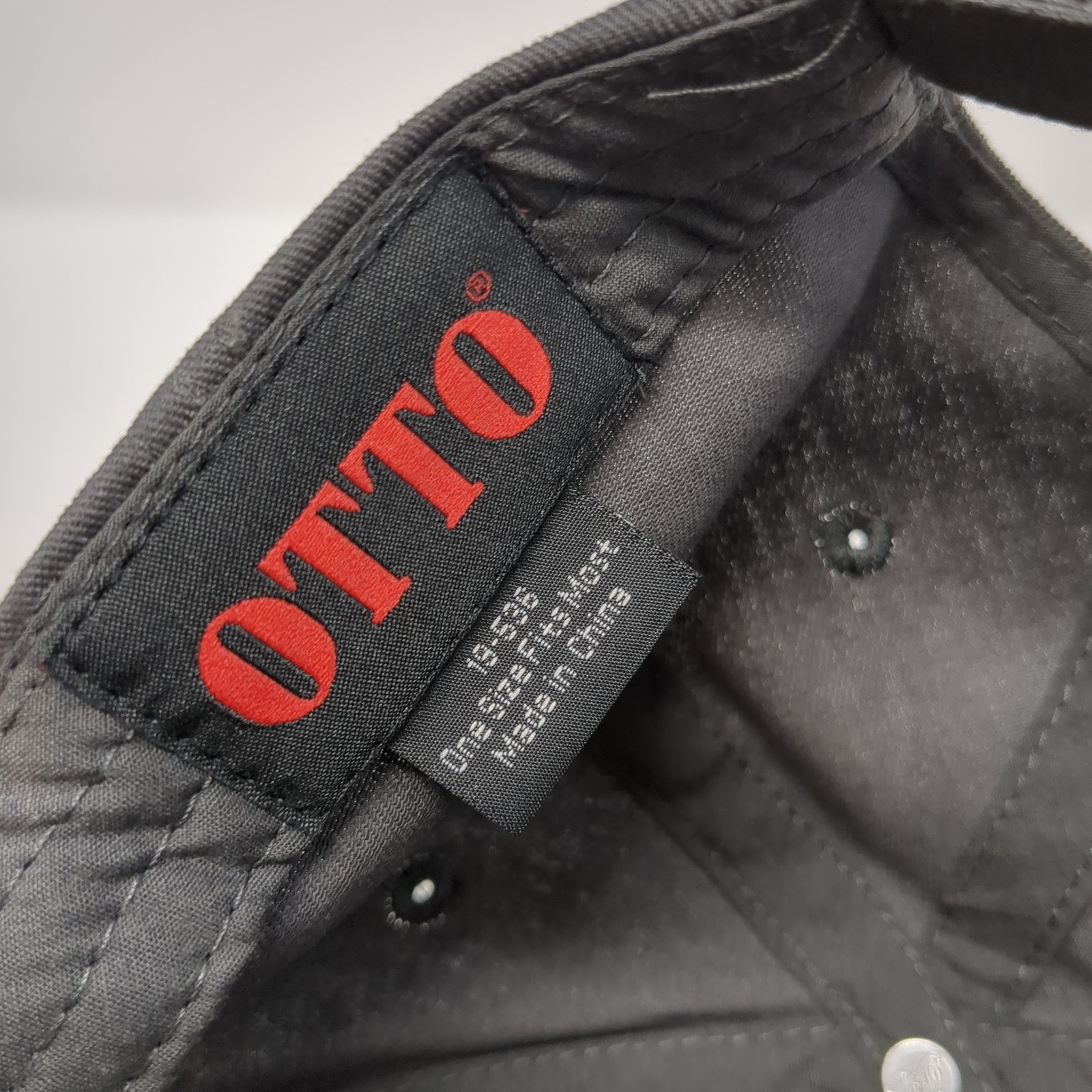 Commander Front Sight Strapback Hat Gray One Size… - image 9