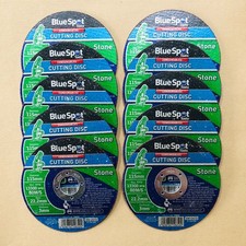 10 x Stone Cutting Discs 115mm / 4½" Angle Grinder Cutting Brick Stone Concrete
