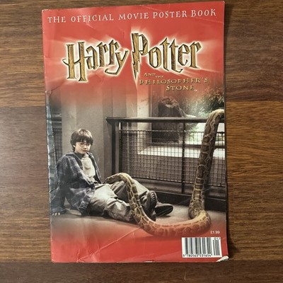 Harry Potter Philosopher s Stone Official Movie Poster Book Collectible UK rare