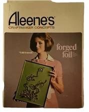 Vintage Aleene’s Forged Foil Craft Kit Never Used 1970