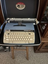 Vintage SCM Smith Corona Electra 120 Electric Typewriter W/ Hard Case Manual thumbnail