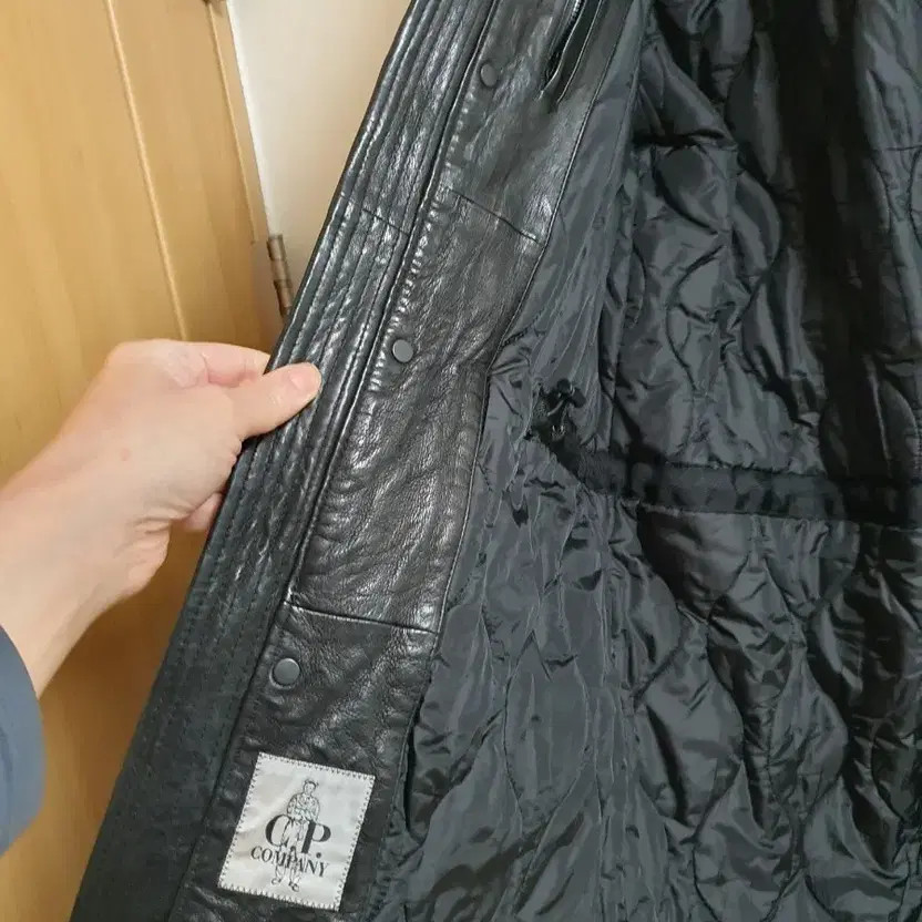 CP Company Leather Coat - Men’s Lambskin Outerwear thumbnail 3