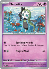 MELOETTA 040/094 UNCOMMON Reverse Holo