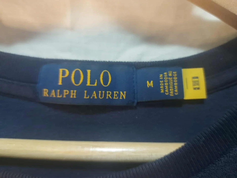 Polo Ralph Lauren x ASOS Exclusive Terry Cloth T-Shirt Navy - Men's Size Medium - image 3 of 3