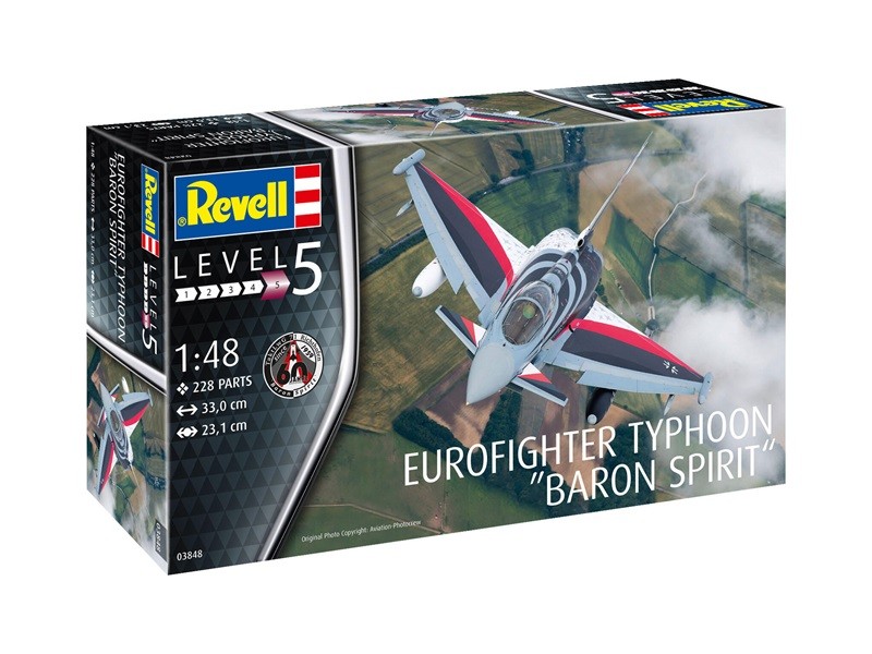 Revell 03848 - 1/48 Eurofighter Typhoon ""Baron Spirit"" - New
