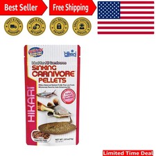 Sinking Carnivore Pellets for Large Breeds, 2.61-Ounce, High Protein