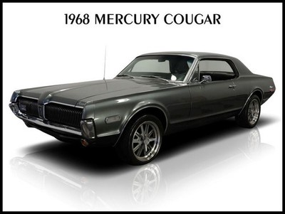1968 Mercury Cougar Hot Rod NEW Metal Sign: 12x16'' Ships Free