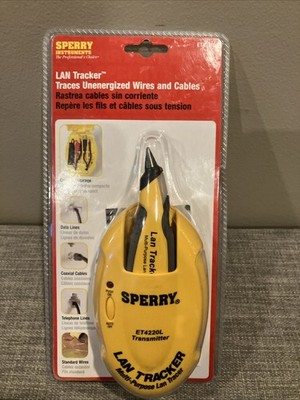 Sperry Instruments Multi-Purpose LAN tracker  ET4220L Brand New