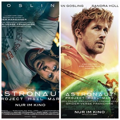 2x der Astronaut Kinoplakat Kinoposter Filmplakat Poster Plakat A1