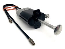 KW Approx. 17/22Cm Double Wire Release Black With Lock Cable Release