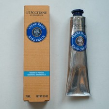 Image of NEW L'Occitane En Provence Shea Butter Dry Skin Hand Cream 75ml BOXED