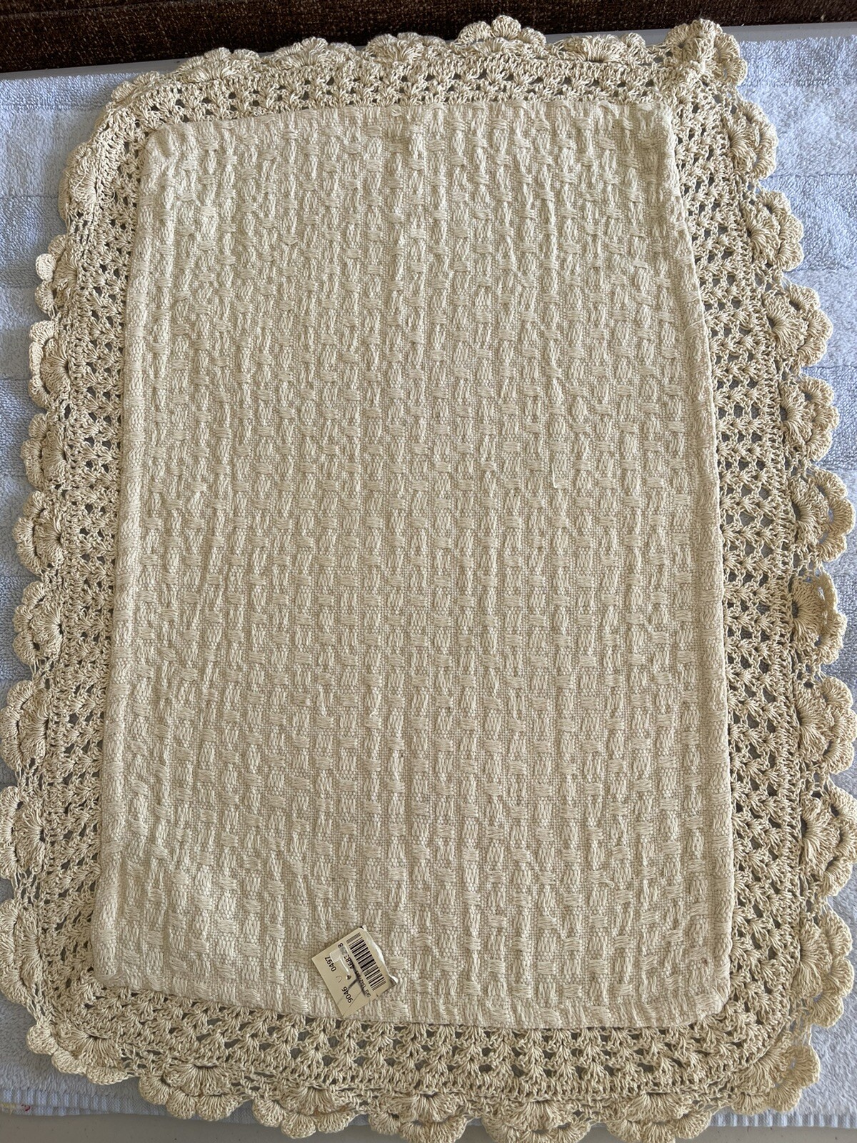 Pier 1 Imports Vintage Placemats 100 Cotton 14”x12”Dinning Home Decor