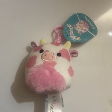 Evangelica Squishmallow 3.5  Clip - - Brand New With Tag Valentines Exclusive