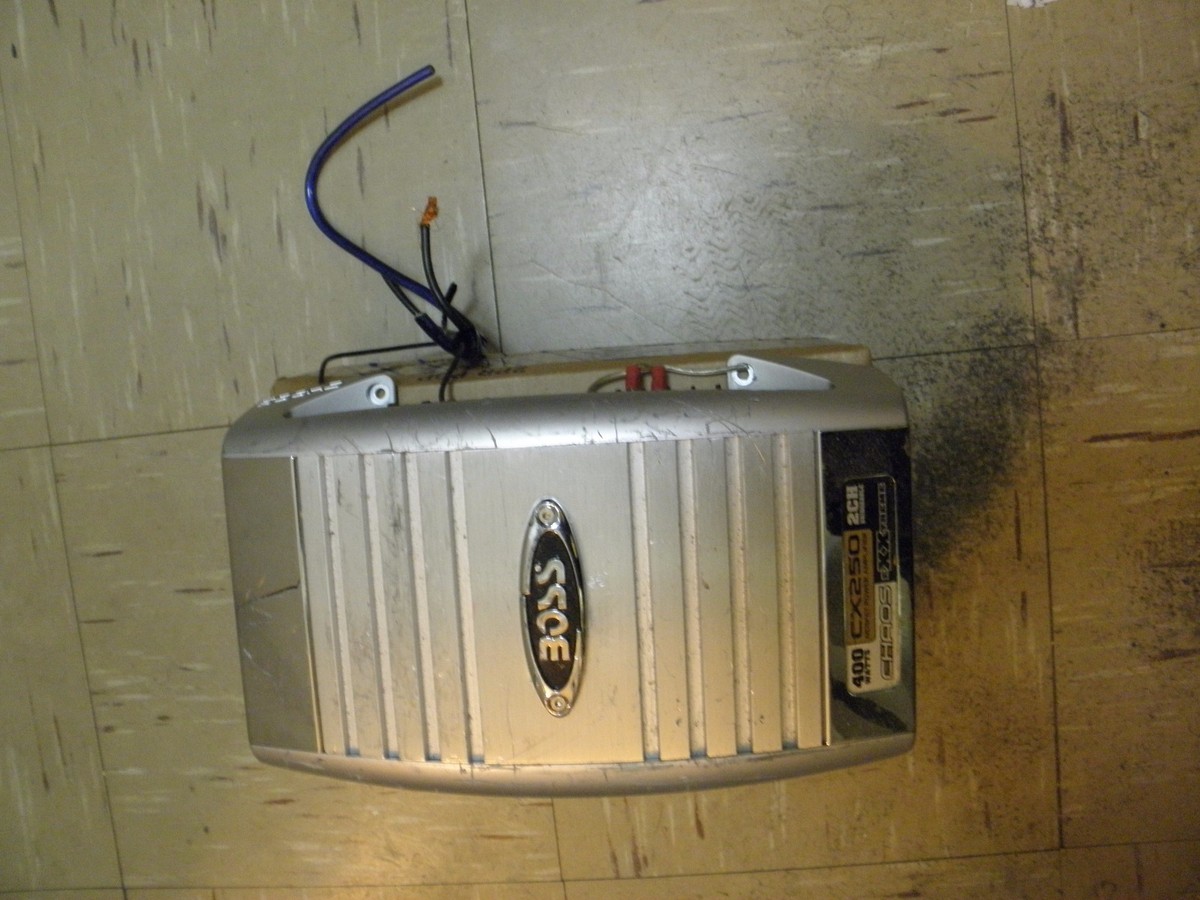 Boss 400 watt amplifier cx250 2 channel Chaos Extreme | eBay