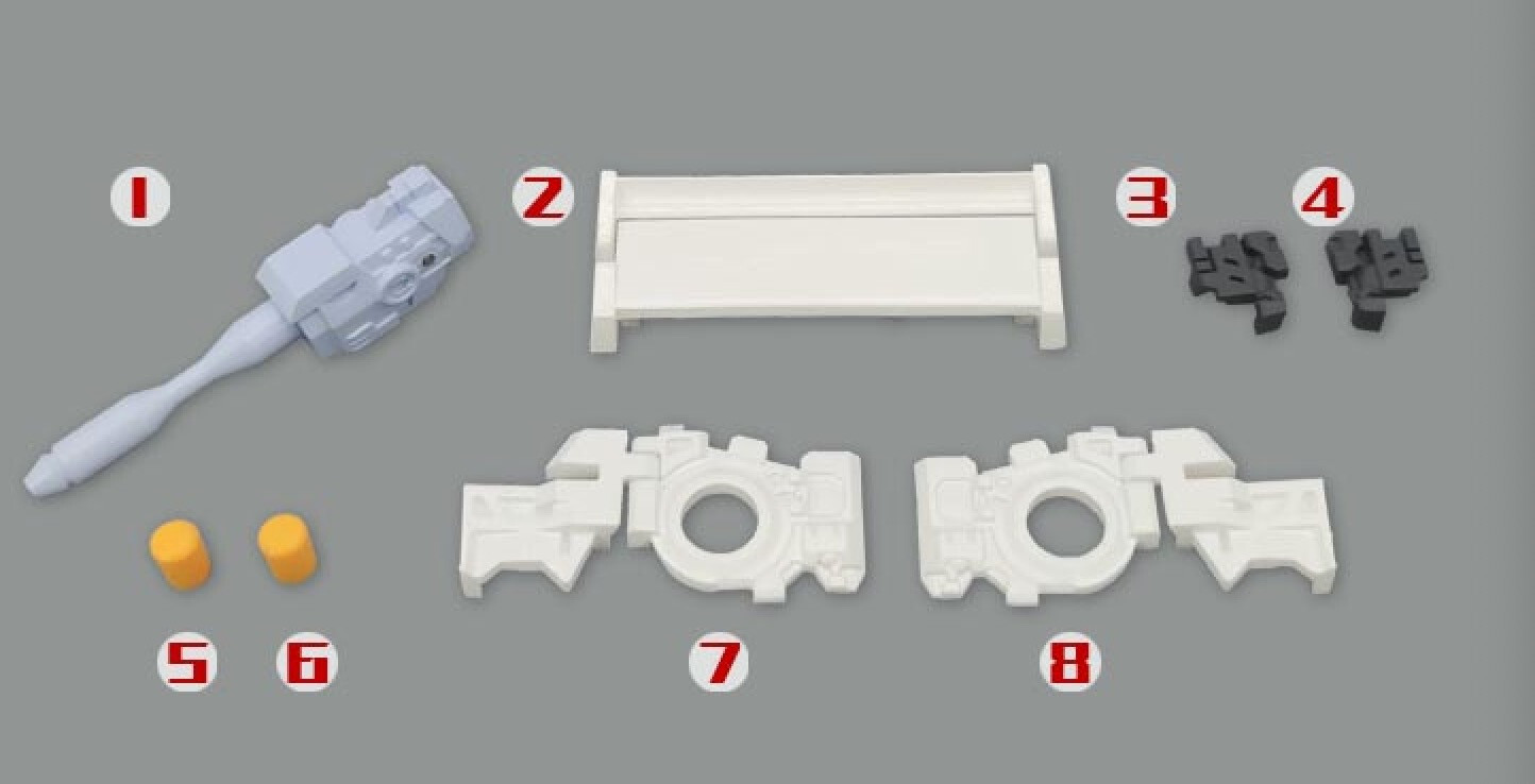 Go better studio GB-1002C upgrade kit for Legacy United Wheeljack,in stock